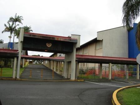 Waikea High School in Hilo